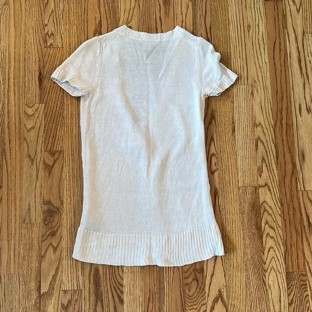 J. Crew- Linen Cardigan - Picture 2 of 3